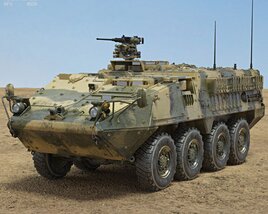 M1126 Stryker ICV 3D модель