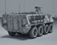 M1126 Stryker ICV 3Dモデル