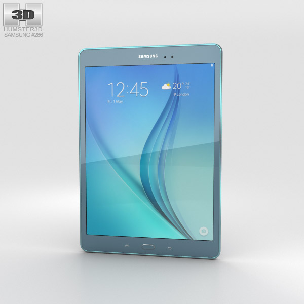 Samsung Galaxy Tab A 9.7 Smoky Blue 3D model