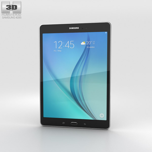 Samsung Galaxy Tab A 9.7 Smoky Titanium 3D model