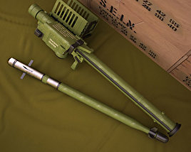 FIM-92 Stinger Modelo 3d