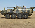 LAV-3裝甲車 3D模型 侧视图