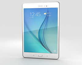 Samsung Galaxy Tab A 8.0 White 3D model