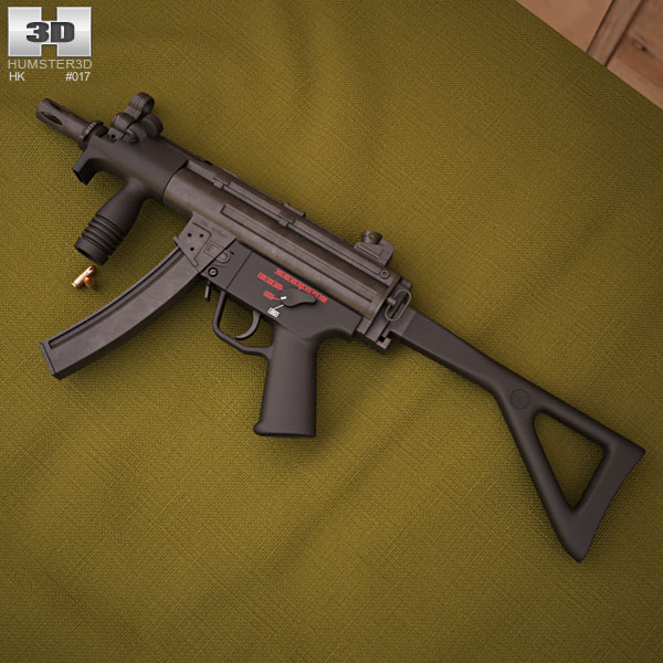 H&K MP5-PDW 3Dモデル