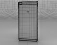 Huawei P8 Carbon Schwarz 3D-Modell
