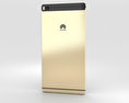 Huawei P8 Prestige Gold 3D-Modell
