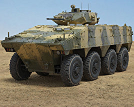 VBCI Infantry Vehículo de Combate Modelo 3D