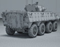 VBCI Infantry 전투 차량 3D 모델 