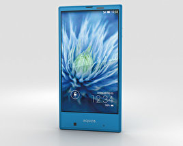 Sharp Aquos Serie mini SHV31 Blue Modelo 3d