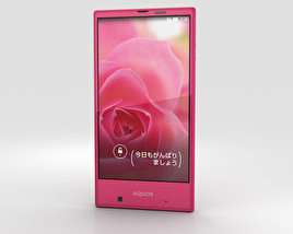 Sharp Aquos Serie mini SHV31 Pink Modelo 3d