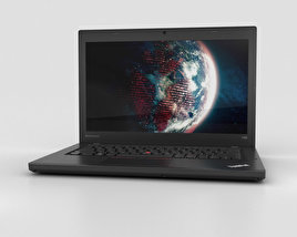 Lenovo Thinkpad T450 3D-Modell