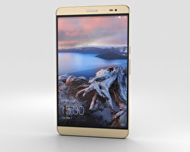 Huawei MediaPad X2 Amber Gold 3D model
