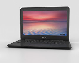 Asus Chromebook C300 3D-Modell