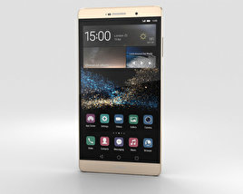Huawei P8max Luxurious Gold 3D model