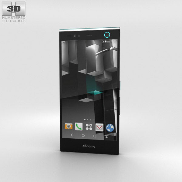 Fujitsu Arrows NX F-04G Black 3D model