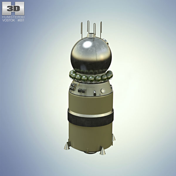 Vostok 1 3D model