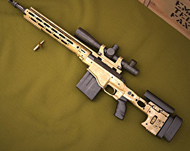 Remington MSR 3D-Modell