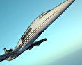 Aerion AS2 Supersonic Business Jet 3d model