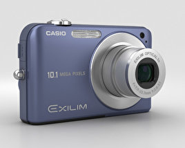 Casio Exilim EX- Z1050 Blue 3D 모델 