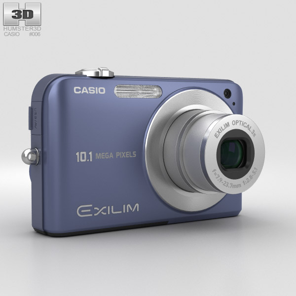 Casio Exilim EX- Z1050 Blue 3D model