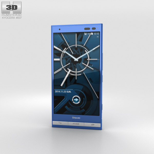 Kyocera Urbano V01 Blue 3D model