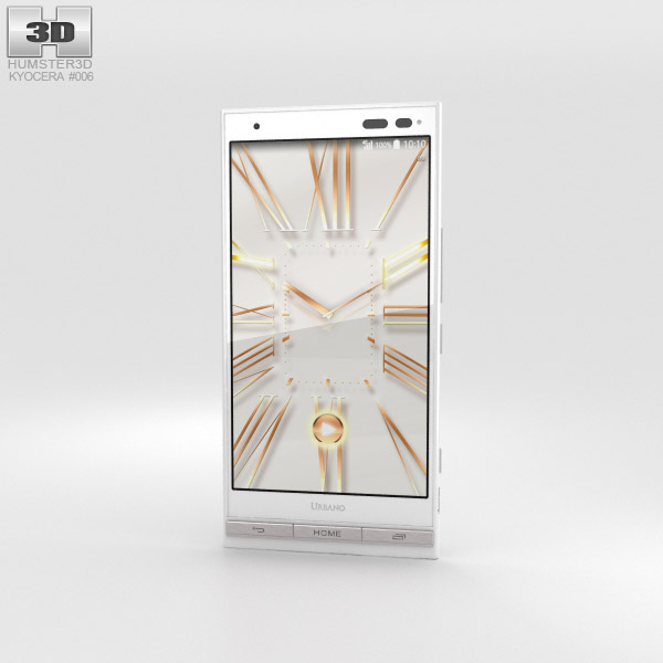 Kyocera Urbano V01 White 3D model