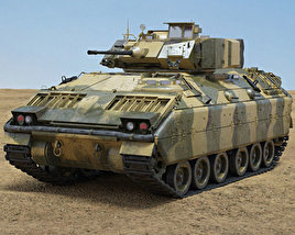 M2A1 Bradley Modelo 3D