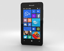 Microsoft Lumia 430 黒 3Dモデル