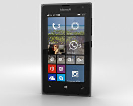Microsoft Lumia 532 Black 3D model
