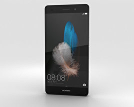 Huawei P8 Lite Negro Modelo 3D