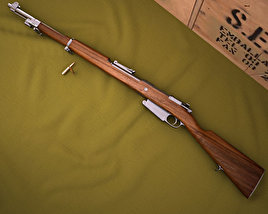 Mauser Model 1889 3D model