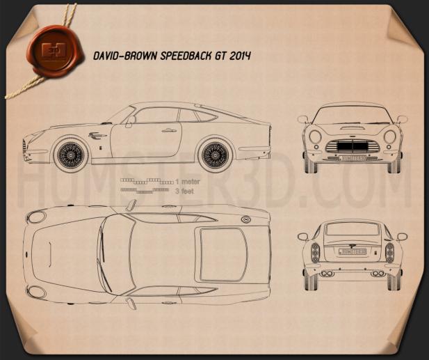 David Brown Speedback GT 2014 Blueprint