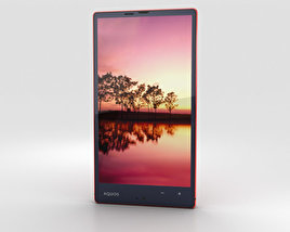 Sharp Aquos Xx 304SH Red 3D模型