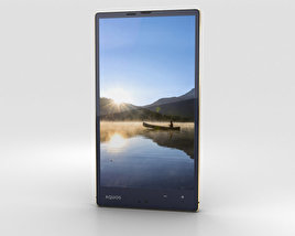 Sharp Aquos Xx 304SH Gold 3D model