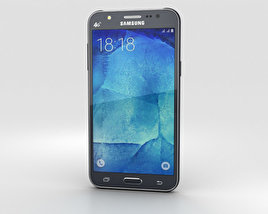 Samsung Galaxy J5 黒 3Dモデル