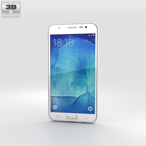Samsung Galaxy J5 White 3D model