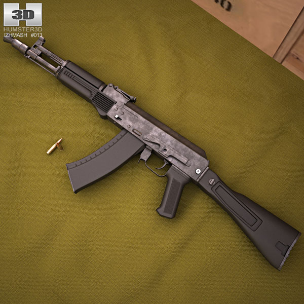 AK-105 3D-Modell