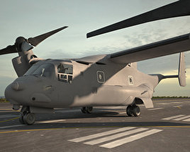 Bell Boeing V-22 Osprey Modelo 3d