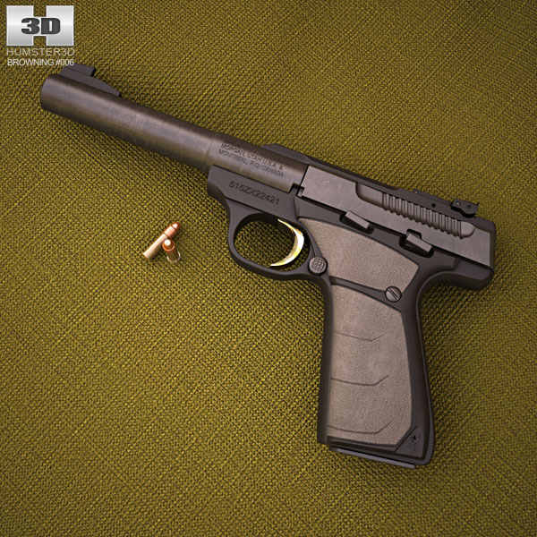 Browning Buck Mark 3D-Modell