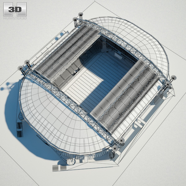 Amsterdam Arena 3d Model Architecture On Hum3d