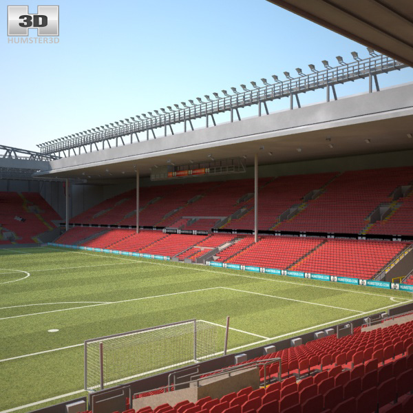 Anfield 3D model - Architecture on Hum3D