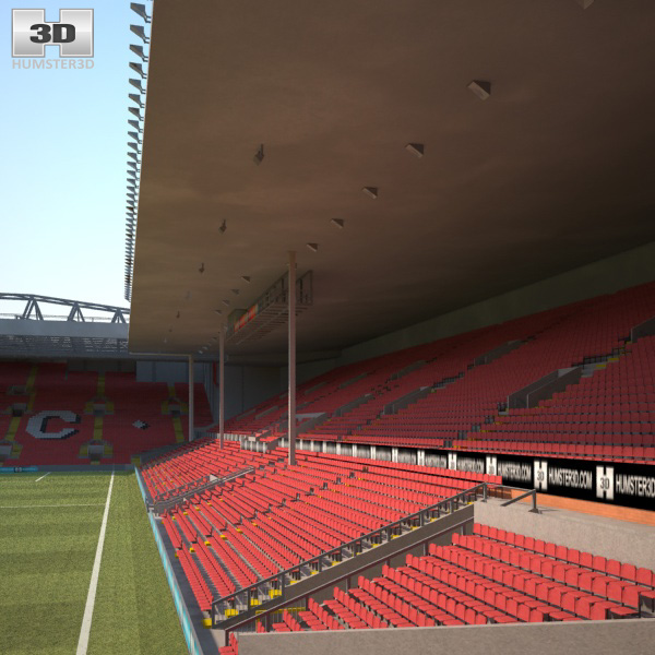 Anfield 3D model - Architecture on Hum3D