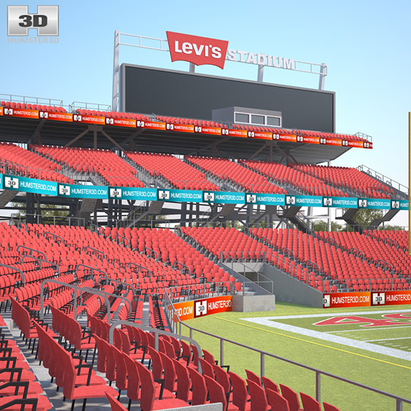 Levi's Stadium Modello 3D