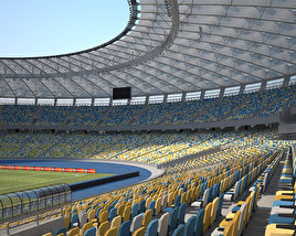 Olimpiyskiy National Sports Complex 3D model
