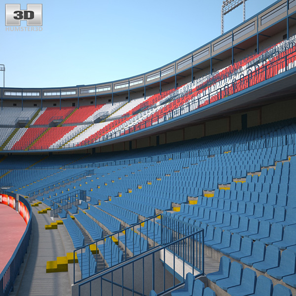 Estadio Vicente Calderón Modelo 3D