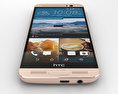 HTC One ME Gold Sepia 3D 모델 
