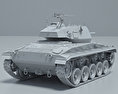 M24霞飛坦克 3D模型