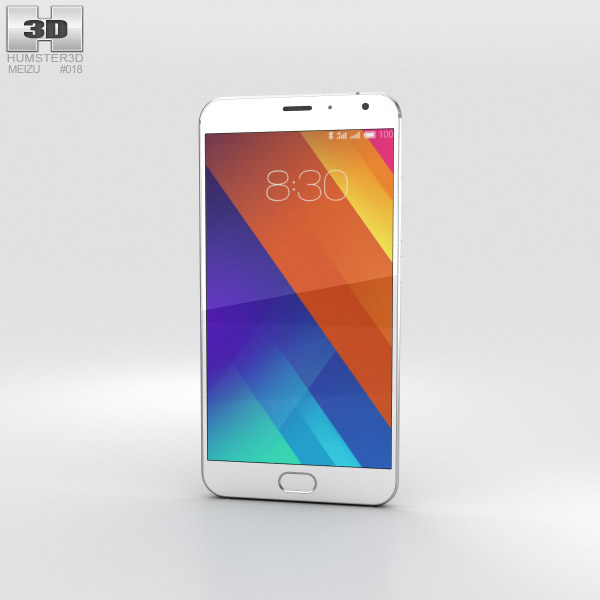 Meizu MX5 Silver Modelo 3D