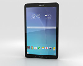 Samsung Galaxy Tab E 9.6 Noir Modèle 3D