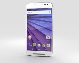 Motorola Moto G (3rd Gen) White 3D model
